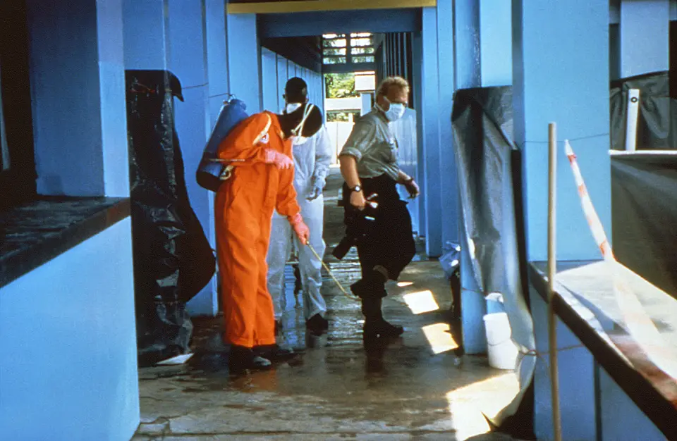 Kongo’daki Ebola salgınında can kaybı 3 bin 982’ye çıktı. Arşiv fotoğrafı.