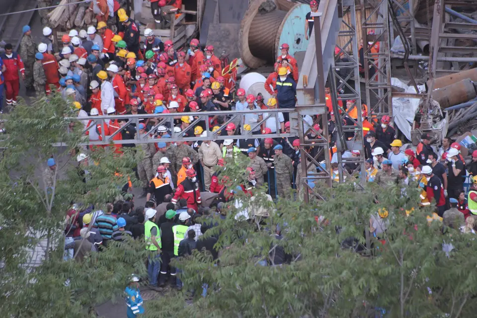 Soma’da maden göçüğü: Beş işçi hayatını kaybetti, genel müdür dahil dokuz gözaltı. Soma’daki maden sahası. Arşiv fotoğrafı.