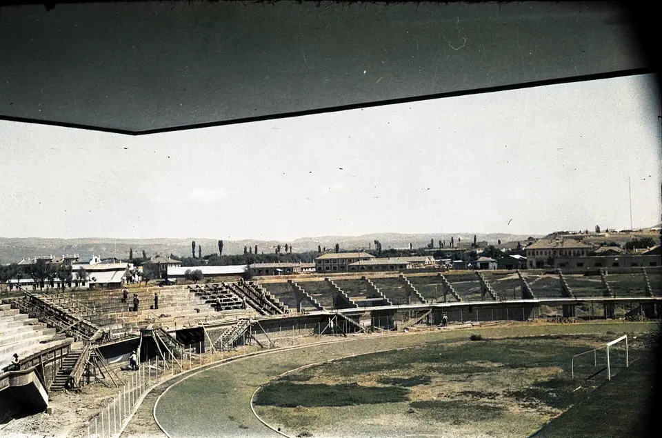 Yeni Ankara Stadı’nda geri sayım: Kırmızı koltuklarla “Türkiye” yazısı tamamlandı. Arşiv fotoğrafı.
